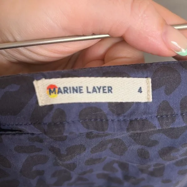 ✨Marine Layer Ryan Slip Slit Midi Cheetah Print Sz 4 Skirt✨ - Image 9