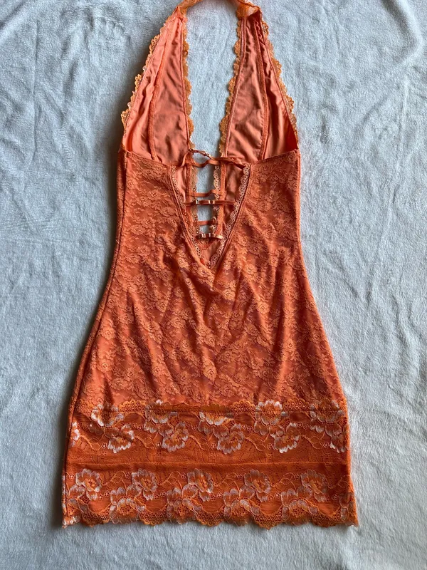 Generation Outcast Clothing INDIA MINI DRESS TANGERINE - Image 6