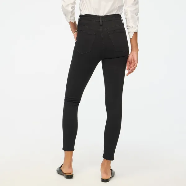 NWT J. Crew 9" Mid-rise Skinny Jeans Signature Stretch Black Womens Size 28 - Image 3