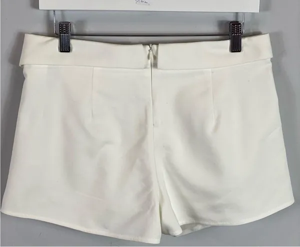 Zara White Envelope Skort Skirt - Image 5
