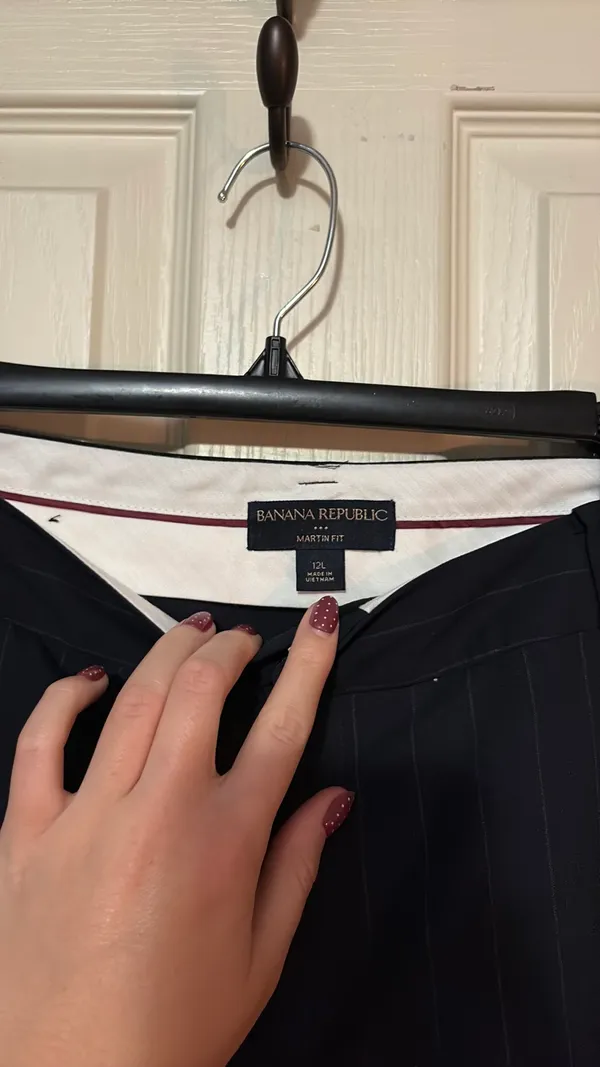 Banana Republic Dark Blue Women’s Slacks - Image 4