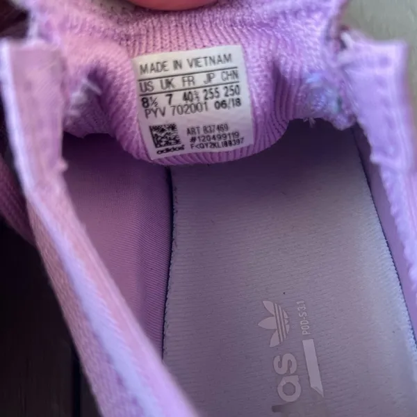 Adidas Women’s POD-S3.1 Low Sneaker Lilac/Orchid size 8.5 - Image 10