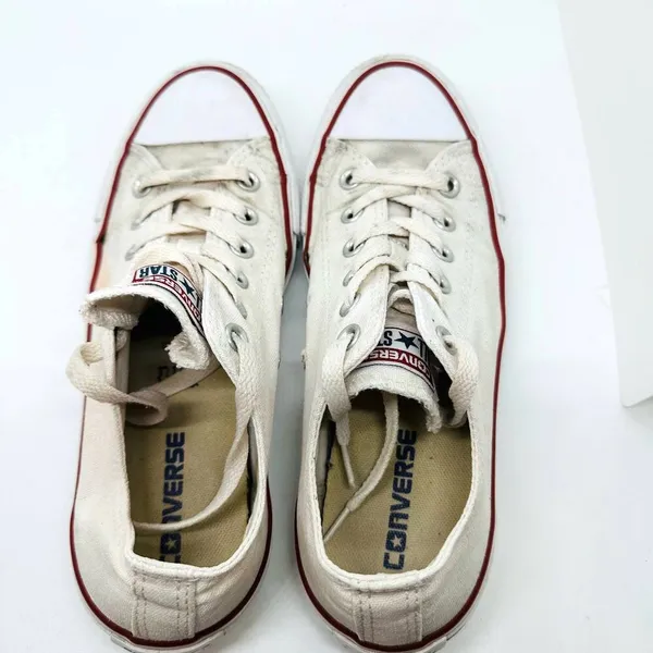 Converse Chuck Taylor All Star Blue Red Low Top Lace Up Shoes Size 8 - Image 8