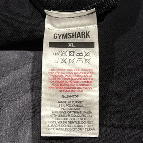 Gymshark Flex Cycling Shorts BLACK - Image 6