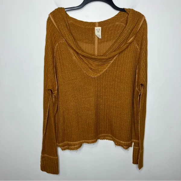 We The Free wildcat thermal long sleeve top women’s size medium‎ trendy casual - Image 4