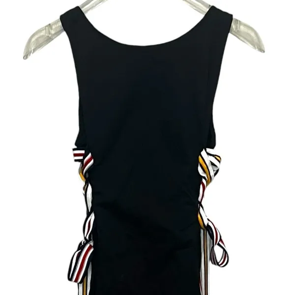 Sugarlips Mini Dress Sleeveless Womens Sz S Navy Blue NWOT - Image 4