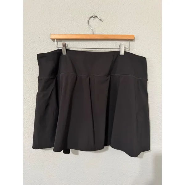 Avia Plus Size XXXL 22 Black Pleated Tennis Skort Athletic Skirt Active‎ Sporty - Image 3