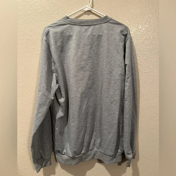 Romewe Grey Crewneck with Pink and Lavender Dragon sz XXL - Image 5