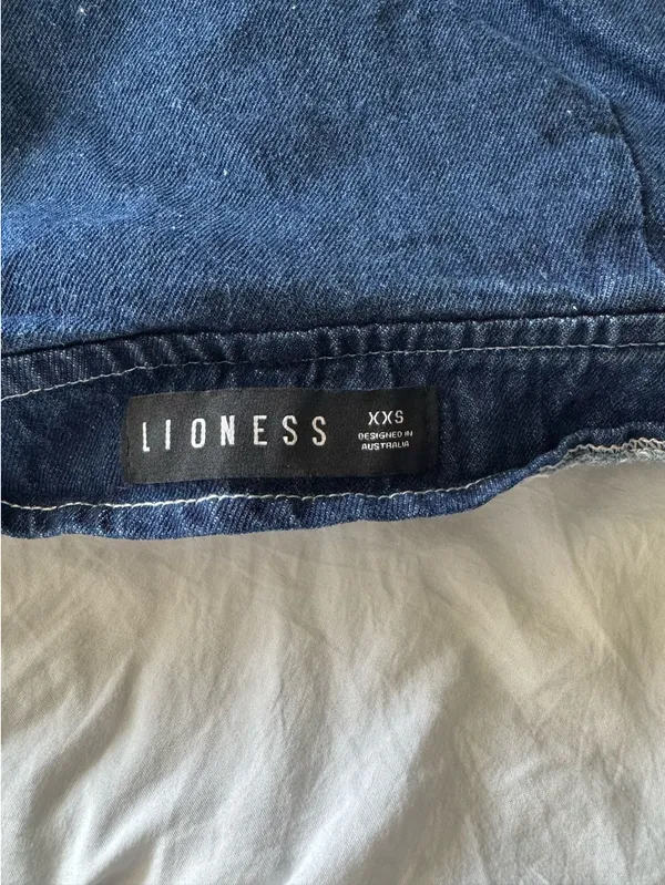 Lioness Countryside Skort Blue Denim size xxs - Image 7