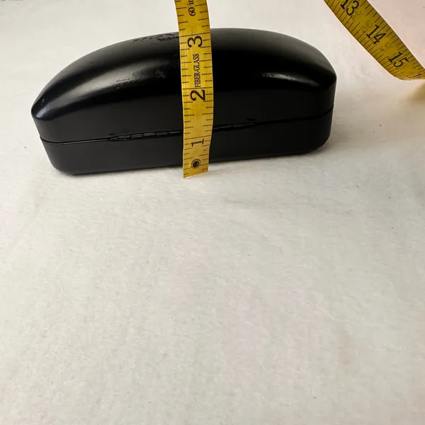 Coach Sunglasses Leather Hard Eyeglass Case Black Storage Accessories Classic - Image 6