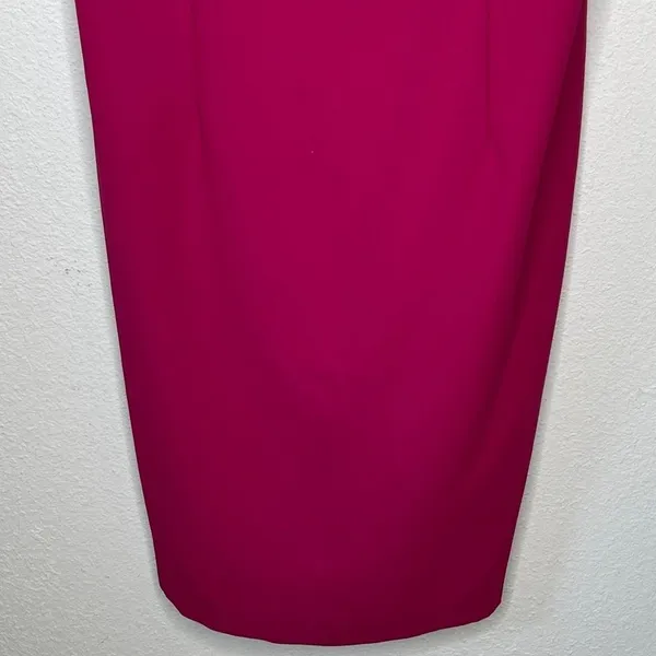Vintage Beaded Magenta‎ Dress - Image 3