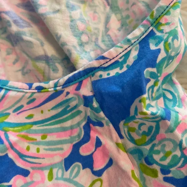 Lilly Pulitzer Summer Dress size S length 32” bust 32” Sleeveless Tiered Dress - Image 11