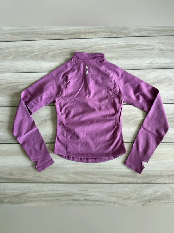 DFYNE Impact Half Zippy Purple Small NWT IN PACKAGE - Image 5