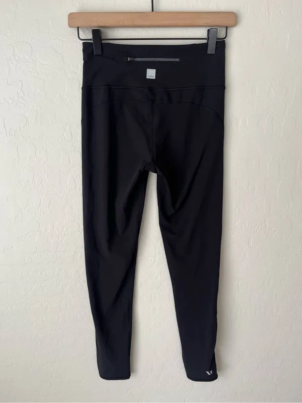 Vuori pace high rise reflective leggings black small - Image 4