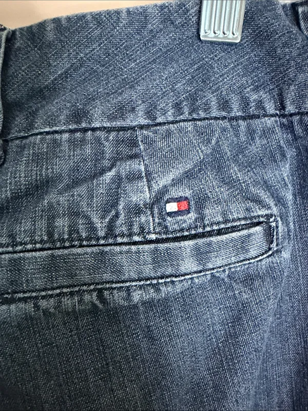 Tommy Hilfiger Dark Blue Denim Jean Shorts - Image 5