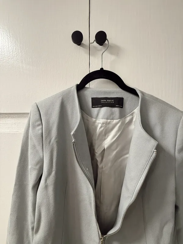 ZARA Grey Jacket - Image 2