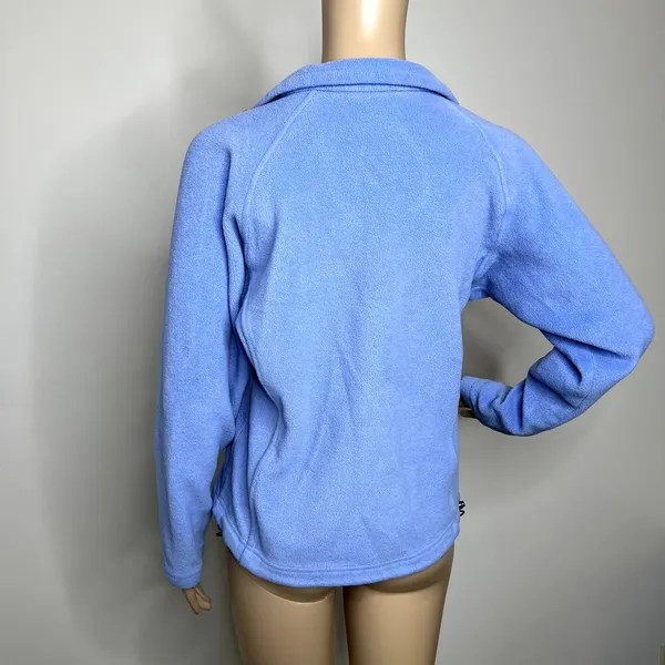 Columbia Blue Full Zip Fleece Jacket - Image 3