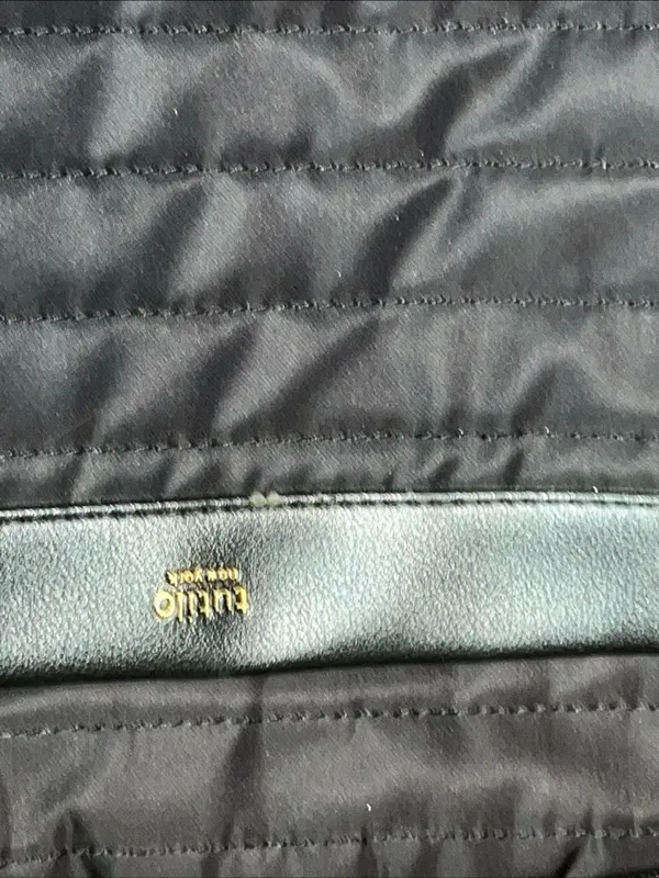 Tutilo Black Quilted Backpack - Image 3