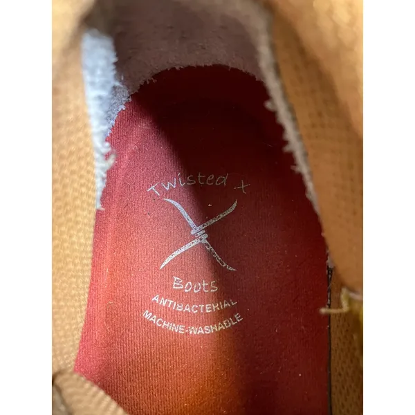 Twisted X Driving Moc Chukka Women 7 Brown Good Leather Lace Up WDM0001 - Image 7