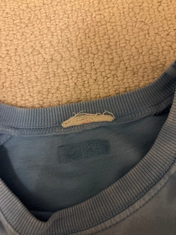 UNC Crewneck Gray Size XS - Image 2