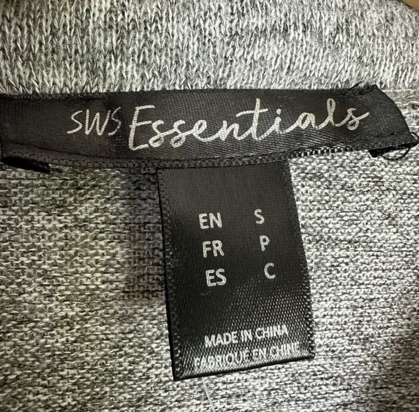 Streetwear Society CLEARANCE! Gray Boutique Mock Neck Sweater Size S NWT - Image 5