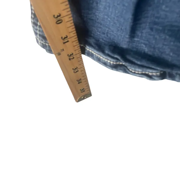 Ceder Rose‎ Women Size 33 X 34 Wing Hustler Y2k Straight Leg Mid Rise Jeans - Image 9