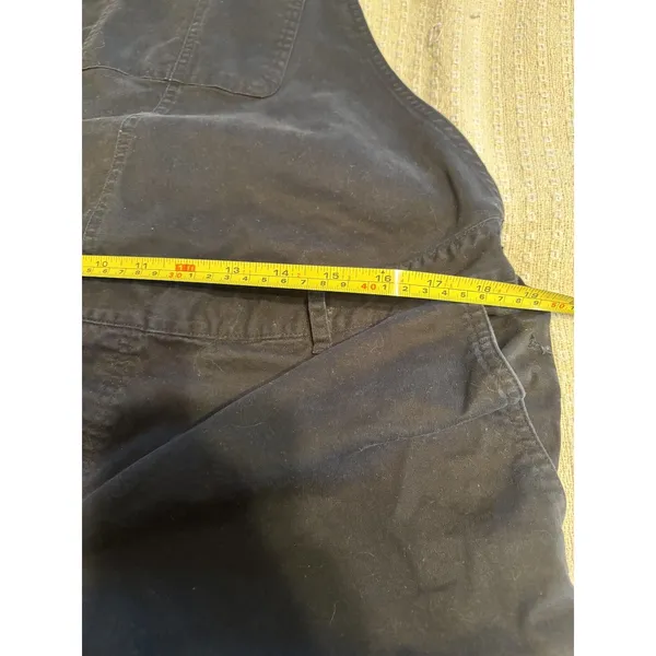 The Nines by Hatch Black Maternity Overalls Size 6 Adjustable Strap Straight Leg - Image 8