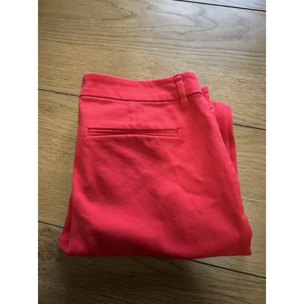 Old Navy Women Red‎ Harper Mid-Rise Career Pants Size 8 Regular Colorful Career - Image 15