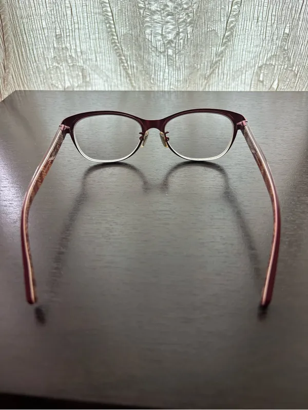 Coach Women's Satin Burgundy (Ashlyn HC 5039) 51mm Glasses - Image 5