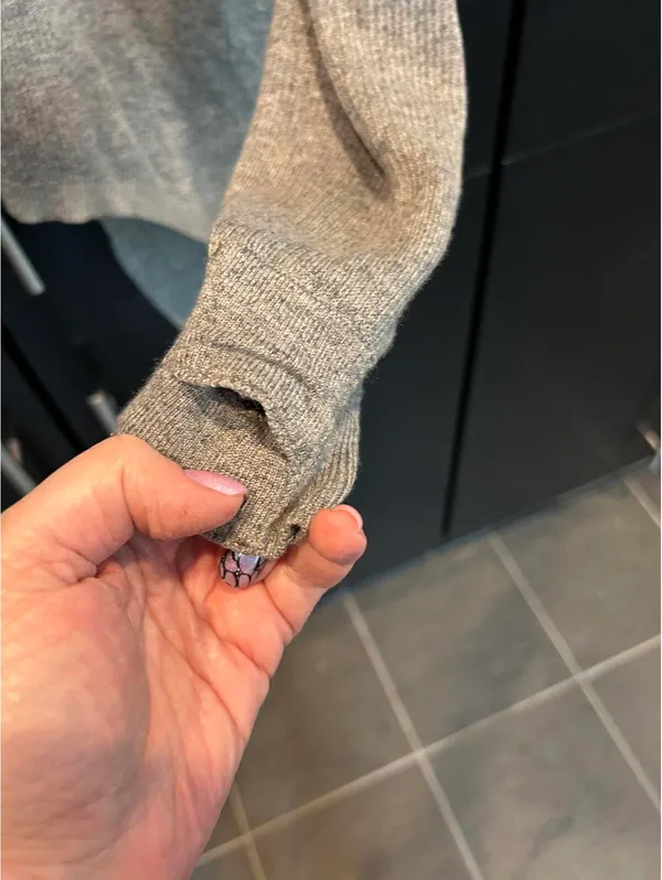 LuluLemon wool open front sweater - Image 5