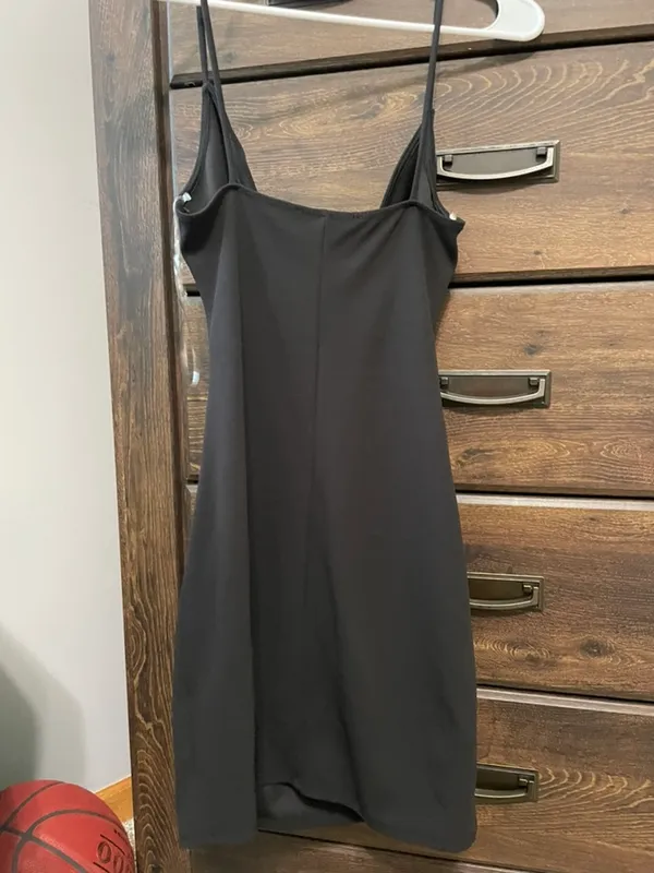 Lucy in the Sky Little Black Bodycon Dress - Image 4