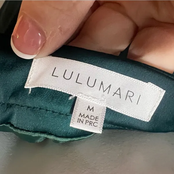 Lulumari green strapless dress - Image 9