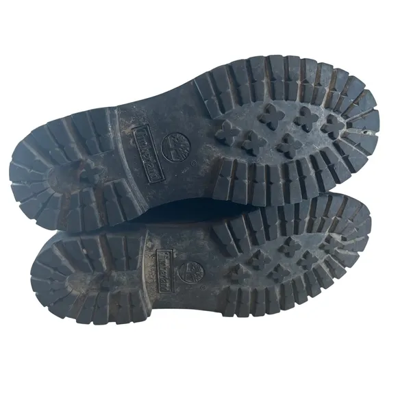 Timberland Womens Combat Boots Black Leather‎ Suede Waterproof 8661A Gorpcore 9 - Image 8