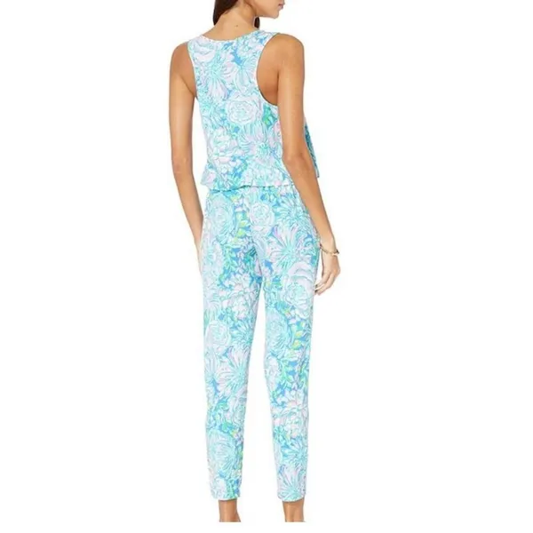 Lilly Pulitzer Paulina jumpsuit in full bloom size M - Image 3