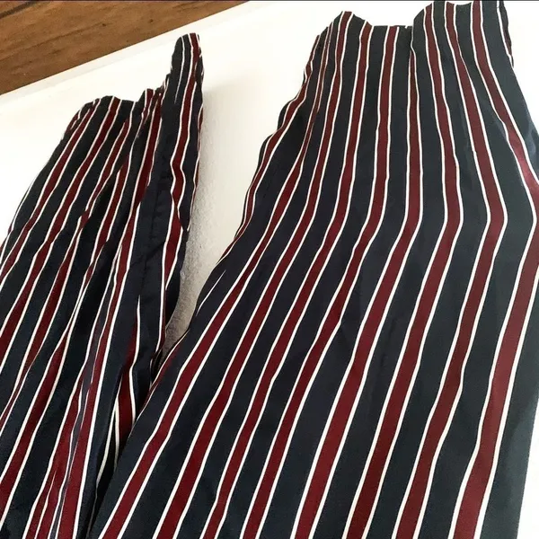 Frame‎ Stripe Side Slit Easy Pant - Image 10