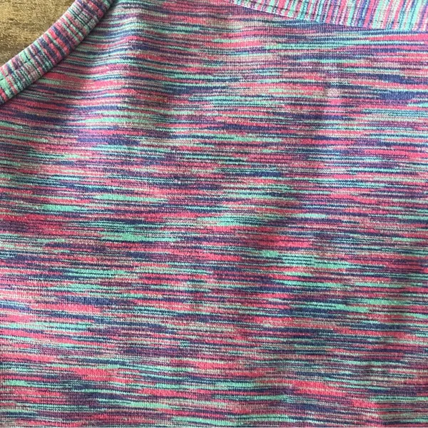 Lululemon Power Y Bold Blue Space Dye Cut Tank Top Size Small - Image 2