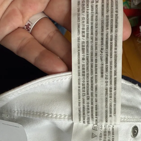 Abercrombie‎ & Fitch Simone High Rise Jean Legging White Skinny 30 10S New Tags - Image 3