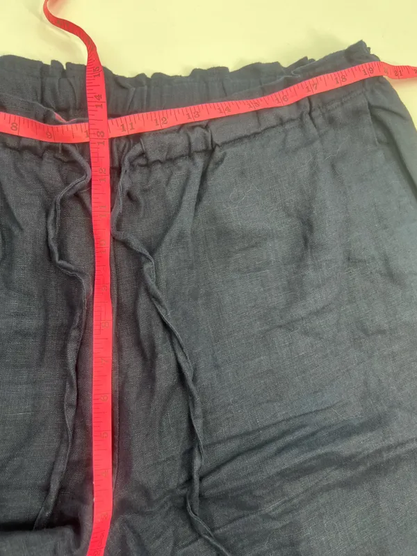 Boden Islington linen pants sz 16 18 long - Image 8