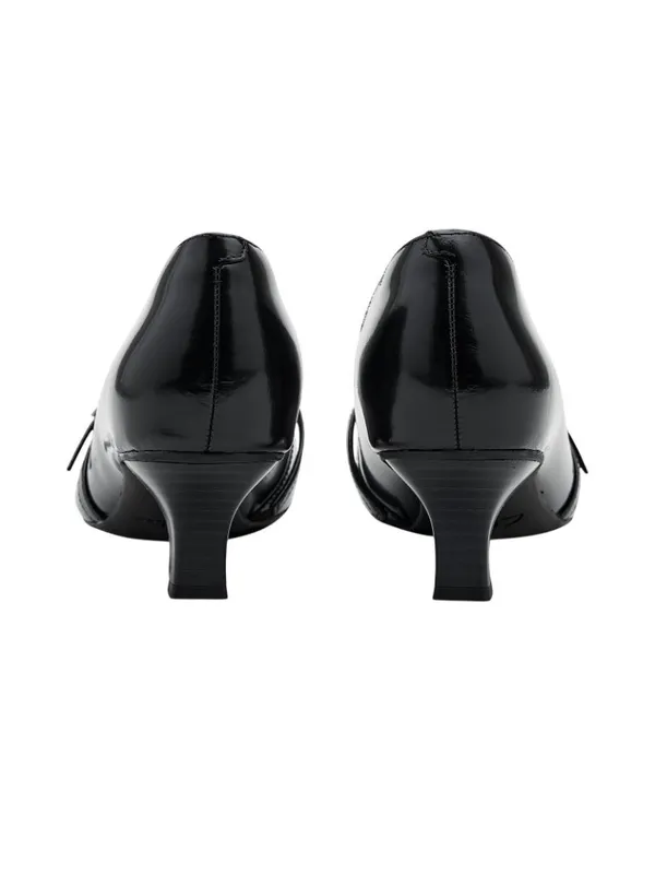 NWT Clarks Kepley Star Pointed Toe Strap Pump Heels 26186876 Black 8M - Image 7
