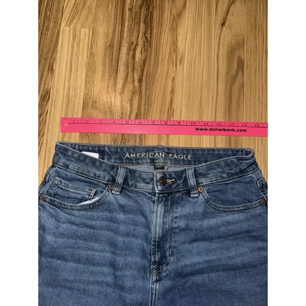 American Eagle Jeans Women's 4 Short Mom Jean Stretch‎ - Image 2