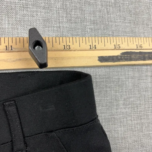 Quince Ultra Stretch Ponte Bootcut Pants Womens Medium Black Pull On Office Work - Image 7