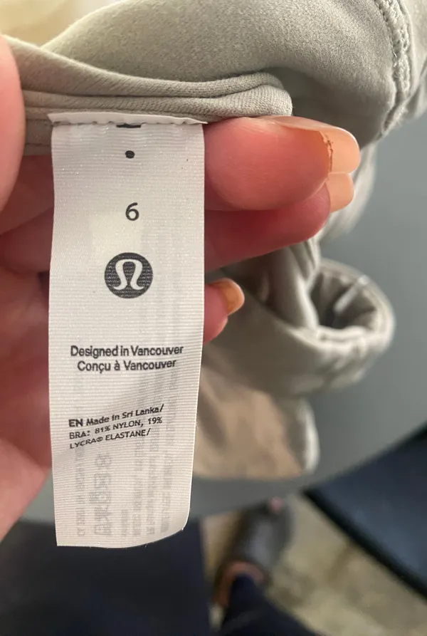 Lululemon A Symmetrical Bra - Image 3