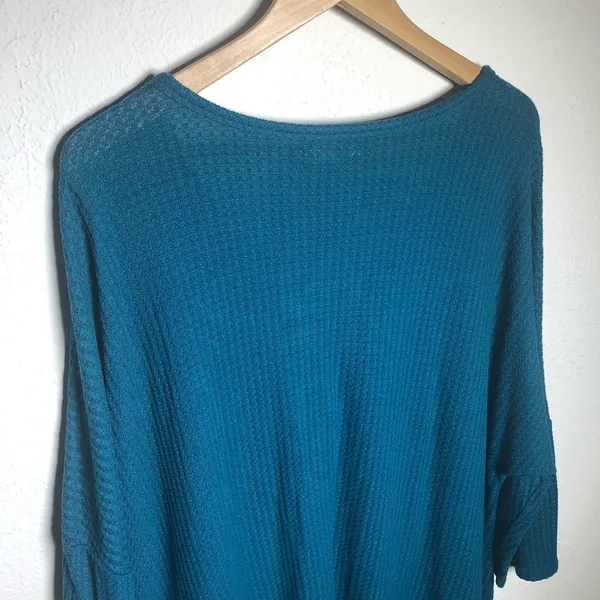 Maurice’s Plus Blue Knit Henley Top - Image 8