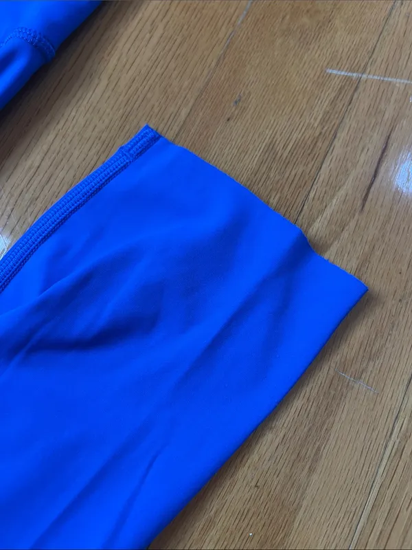 Lululemon Fast and Free High Rise Leggings blue - Image 3