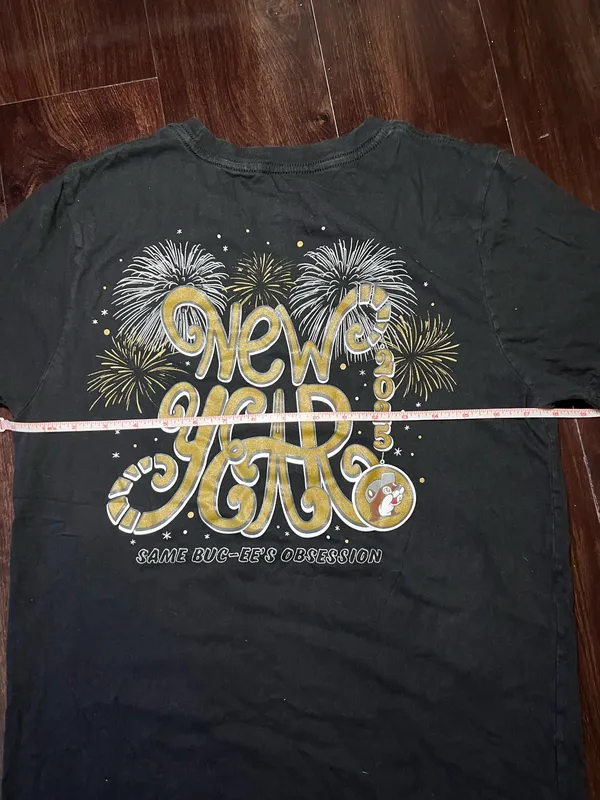 Buc-ee’s New Year 2025 Size Medium T-shirt - Image 5