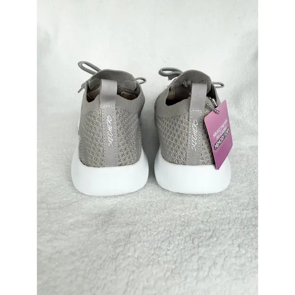 NWT Skechers Womens 8.5 Ultra Flex Statements 12841 Casual Shoes Sneakers Taupe - Image 5