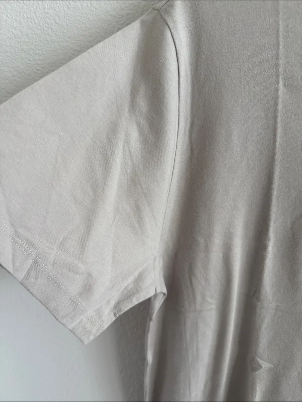 NWT GAP Relaxed T-Shirt Dress 100% Cotton Frosty Morning Women's Medium - Image 4