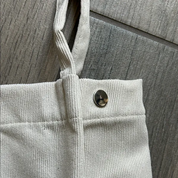 Cream Tote Bag - Image 5