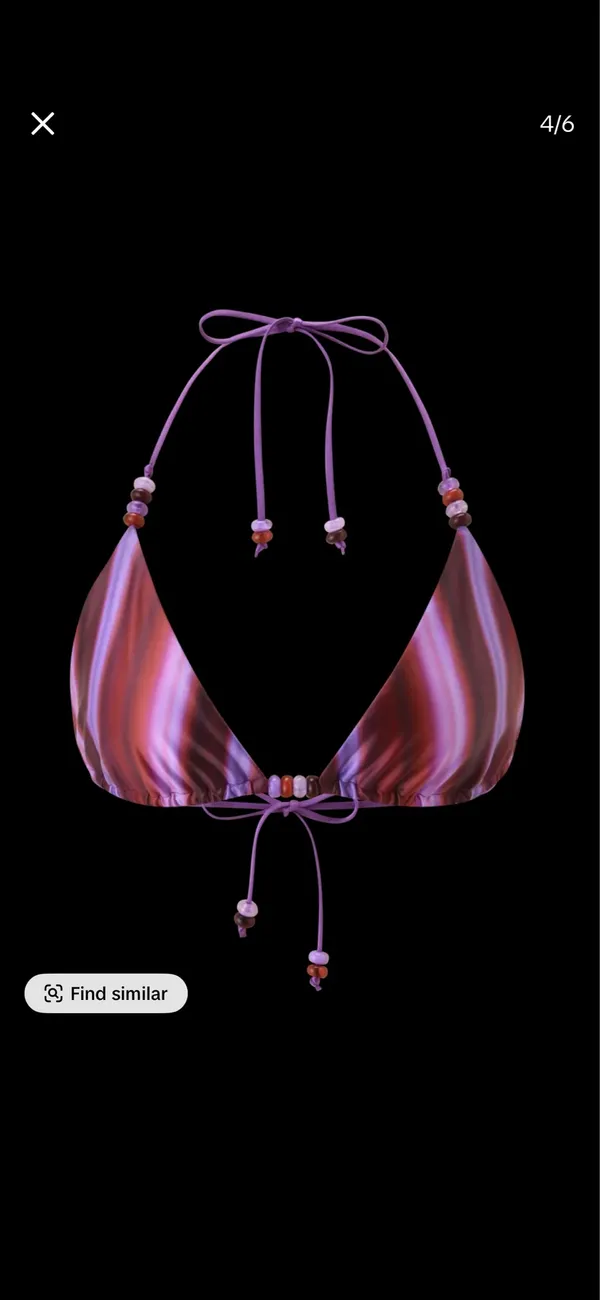 Tiger Mist Bikini Set purple  - Image 3