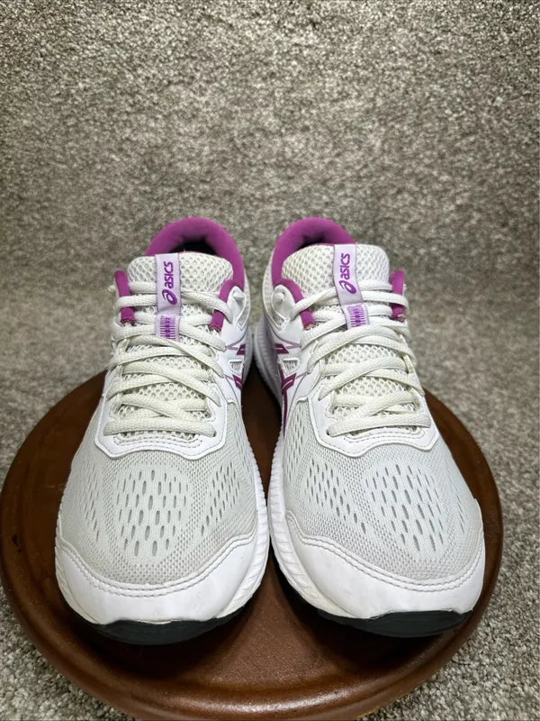 Size 10.5 - ASICS Gel Contend 7 White Digital Grape W - Image 3